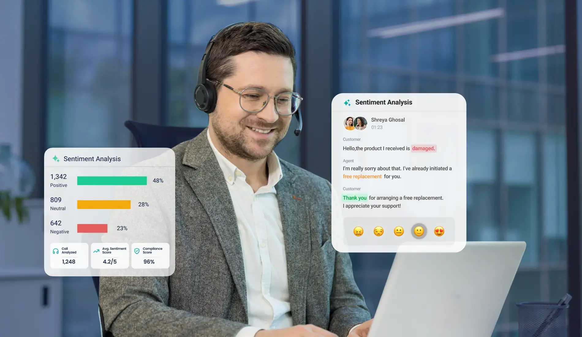 How Sentiment Analysis Improves Call Center Quality Assurance